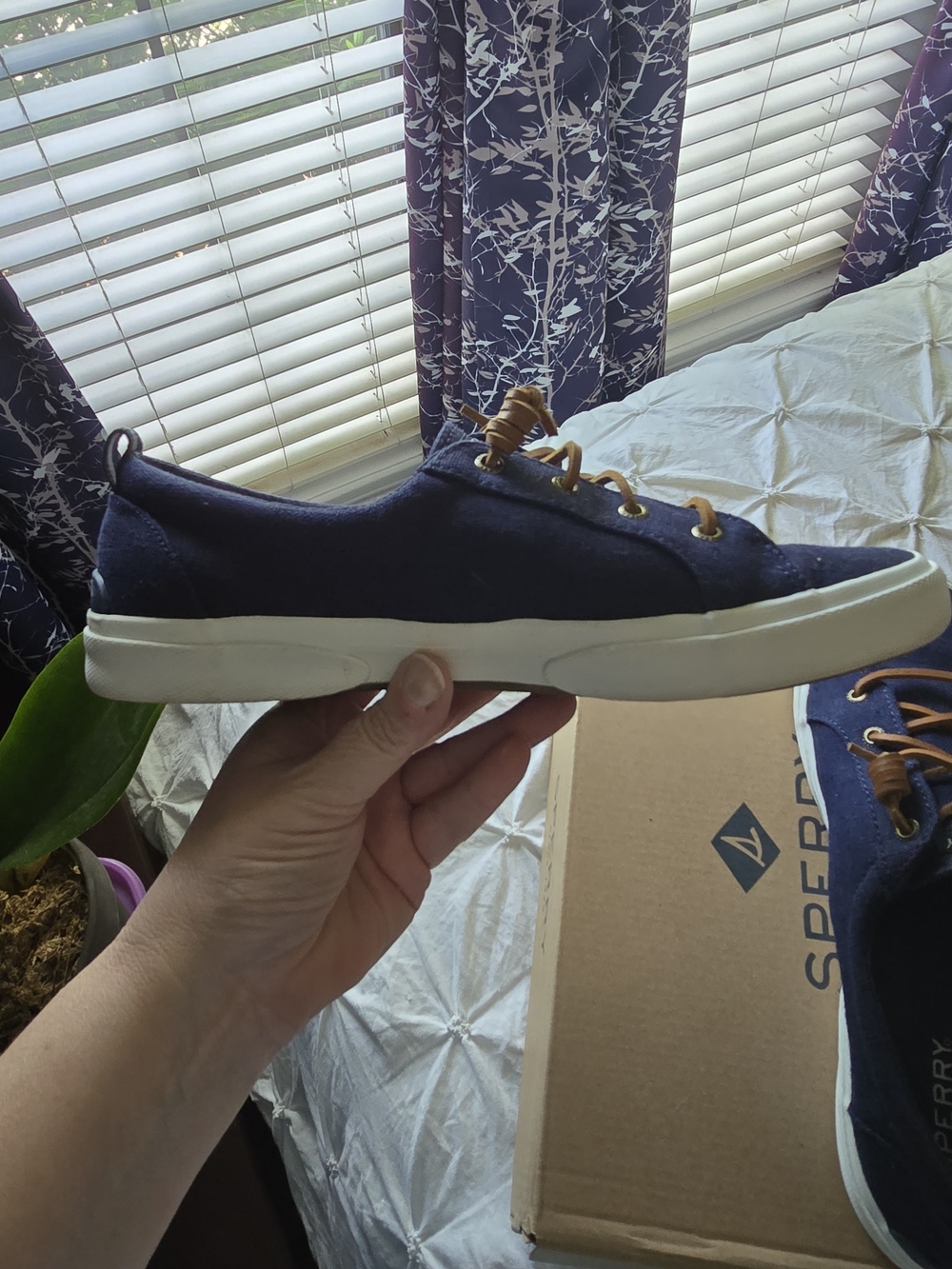 Womens Sperry Pier Wave LTT Navy